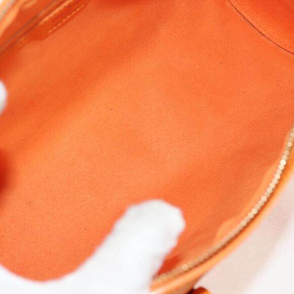 LOUIS VUITTON Epi Soufflot Hand Bag Orange Mandarin M5222H LV Auth 160837V